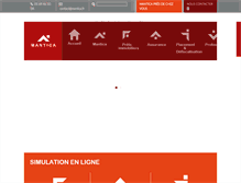 Tablet Screenshot of mantica.fr